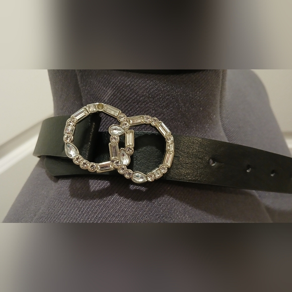 Black Rhinestone Belt - Picture 7 of 8